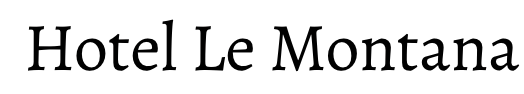 Logo Hotel Le Montana, client de HDRTEXTILE