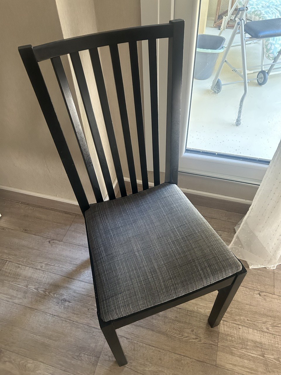 Après nettoyage : Chaise